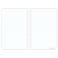 Carnet de notes de poche &agrave; spirale lat&eacute;rale, Couverture souple, Jaune, 64 Pages, 4-5/8" , 7"  Pryde Industrial Inc.