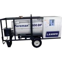 Foreman&reg; 500 Indirect-fired Portable Heater, Radiant Heat, Natural Gas, 500000 BTU/H Pryde Industrial Inc.