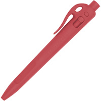 Stylo &agrave; bille d&eacute;tectable avec agrafe, Rouge, 1 mm, R&eacute;tractable Pryde Industrial Inc.