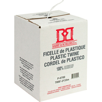 Ficelle d'arrimage, Polypropyl&egrave;ne, 7000' Longueur Pryde Industrial Inc.