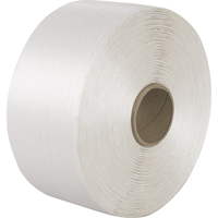 Bonded Cord Strapping, Polyester Cord, 3/4" W x 2100' L, Manual Grade Pryde Industrial Inc.