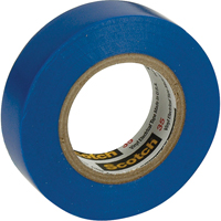 Scotch&reg; 35 Colour Coded Tape, 12.7 mm (1/2") x 20.1 m (66'), Blue, 7 mils Pryde Industrial Inc.