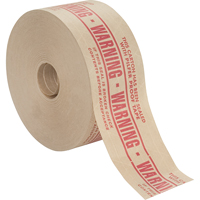 Pre-Printed Gummed Tapes, 72 mm (2-4/5") x 137 m (449.475'), Kraft Pryde Industrial Inc.