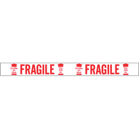 Bilingual Printed Tape – Fragile This Side Up , Red on White Pryde Industrial Inc.