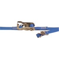Heavy-Duty Utility Straps, Ratchet, 1" W x 16' L, 835 lbs. (380 kg) WLL Pryde Industrial Inc.
