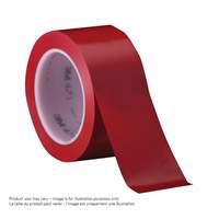 Ruban en vinyle 471, 38 mm (1-1/2") la x 32,9 m (108') lo, 5,3 mils, Rouge Pryde Industrial Inc.