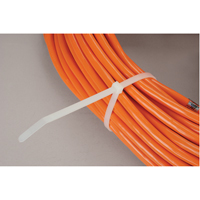 Cable Ties, 11" Long, 50 lbs. Tensile Strength, Natural Pryde Industrial Inc.