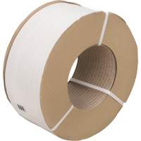 Feuillard, Polypropyl&egrave;ne, 1/2" la x 9900' lo, Blanc, Calibre Machine Pryde Industrial Inc.