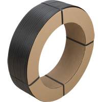Strapping, Polypropylene, 1/2" W x 7200' L, Black, Manual Grade Pryde Industrial Inc.