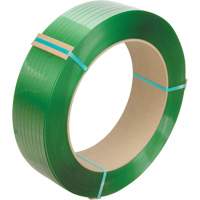 Strapping, Polyester, 1/2" W x 6315' L, Green, Manual Grade Pryde Industrial Inc.