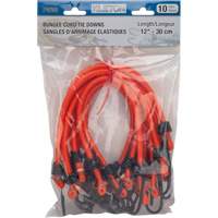 Bungee Cord Tie Downs, 12" Pryde Industrial Inc.
