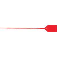 Standard-Duty Security Seal, 9", Plastic, Plastic Seal Pryde Industrial Inc.