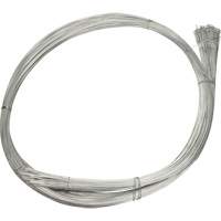 Baling Wire, Galvanized, 13-1/2' L, 13 ga. Pryde Industrial Inc.
