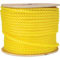 1/2" Braided Yellow Rope, Polypropylene, 335' Pryde Industrial Inc.