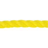 1/2" Braided Yellow Rope, Polypropylene, 335' Pryde Industrial Inc.