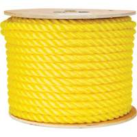 5/8" Braided Yellow Rope, Polypropylene, 200' Pryde Industrial Inc.