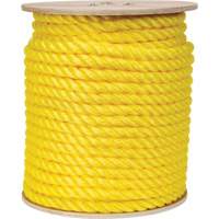 Braided Yellow Rope, Polypropylene, 300' Pryde Industrial Inc.