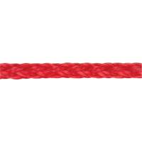 Braided Red Rope, Polypropylene, 500' Pryde Industrial Inc.