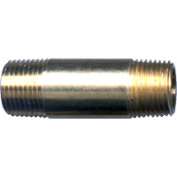 Raccord long, Laiton, 1/4", NPT x NPT Pryde Industrial Inc.
