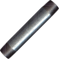 Raccord long, Galvanis&eacute;, 1/2", NPT x NPT Pryde Industrial Inc.