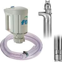 PFS-40 Drum Pump Kit with M3V Motor, Stainless Steel Pryde Industrial Inc.