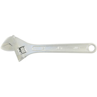 AW-12 Adjustable Wrench, 12" L, 1-1/2" Max Width, Chrome Pryde Industrial Inc.