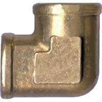Forged 90° Elbow Pipe Fitting, FPT, Brass, 1/2" Pryde Industrial Inc.