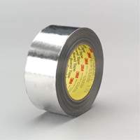High-Temperature Aluminum Foil/Glass Cloth Tape, 12 mm (1/2") W x 33 m (108') L Pryde Industrial Inc.