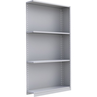 &eacute;l&eacute;ment de rayonnage Interlok, Acier, Sans boulons, Capacit&eacute; 450 lb, 48" la x 88" h x 24" p Pryde Industrial Inc.