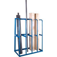 Bar Storage Racks - Vertical Bar Racks, Vertical, 48" W x 24" D x 60" H, 3000 lbs. Cap. Pryde Industrial Inc.