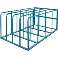 Standard Vertical Sheet Racks, 84" W x 50" D x 36-3/4" H, 4000 lbs. Capacity Pryde Industrial Inc.