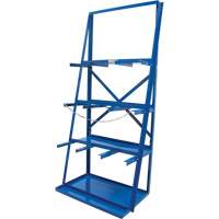 R&acirc;telier de rangement pour barre, Vertical, 3 Niveaux, 36" la x 24" p x 84" h, 3000 lb Cap. Pryde Industrial Inc.