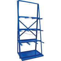 R&acirc;telier de rangement pour barre, Vertical, 3 Niveaux, 36" la x 24" p x 84" h, 3000 lb Cap. Pryde Industrial Inc.