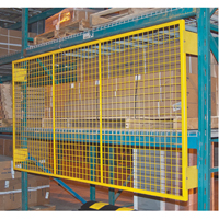 Grilles de protection arri&egrave;re pour palettier, 96" la x 48" h, Ferrures de 6" Pryde Industrial Inc.