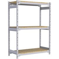 &eacute;tag&egrave;re-classeur de grande largeur, Acier, 3 Tablettes, 42" la x 18" p x 60" h Pryde Industrial Inc.