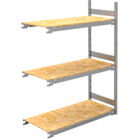 Étagère-classeur de grande largeur, Acier, 3 Tablettes, 42" la x 18" p x 60" h, Ensemble Ajout RN140 | Pryde Industrial Inc.