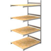 &eacute;tag&egrave;re-classeur de grande largeur, Acier, 4 Tablettes, 42" la x 32" p x 84" h, Ensemble Ajout Pryde Industrial Inc.