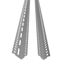 Montant &agrave; corni&egrave;re perfor&eacute;e, Acier galvanis&eacute;, Hauteur 72" Pryde Industrial Inc.
