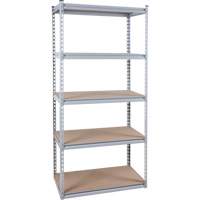 Rayonnage robuste, Acier, Sans boulons, Capacit&eacute; 1200 lb, 48" la x 72" h x 18" p Pryde Industrial Inc.