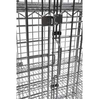 Security Cart, Chrome Plated, 48" x 69" x 24", 500 lbs. Capacity Pryde Industrial Inc.