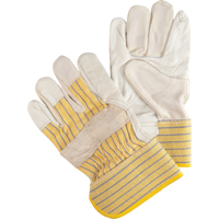 Abrasion-Resistant Fitter's Gloves, X-Large, Grain Cowhide Palm Pryde Industrial Inc.