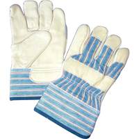 Gants doubl&eacute;s, Taille unique, Paume en Cuir fleur de vache, Doublure en Molleton de coton Pryde Industrial Inc.