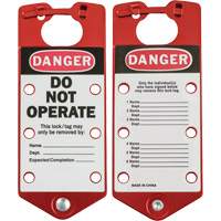 Labeled Lockout Hasps, Red Pryde Industrial Inc.