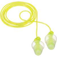 E-A-R Tri-Flange Reusable Earplugs, Corded, Bulk - Polybag, 26 dB NRR, One-Size Pryde Industrial Inc.