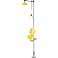 Combination Shower Eye/Face Wash With Cover Pryde Industrial Inc.