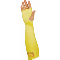 Sleeves, Kevlar&reg;, 18", ANSI/ISEA 105 Level 3, Yellow Pryde Industrial Inc.