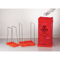 Porte-sacs Clavies, Biorisque, 14" lo x 14" la Pryde Industrial Inc.