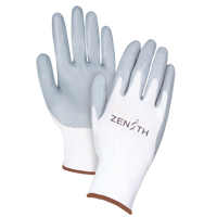 Lightweight Breathable Coated Gloves, 9/Large, Foam Nitrile Coating, 13 Gauge, Polyester Shell Pryde Industrial Inc.
