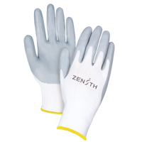 Lightweight Breathable Coated Gloves, 11/2X-Large, Foam Nitrile Coating, 13 Gauge, Polyester Shell Pryde Industrial Inc.