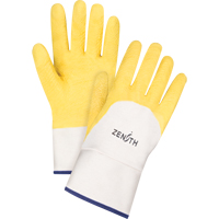 Gants enduits au fini rugueux, 10/T-Grand, R&ecirc;vetement Latex de caoutchouc, Enveloppe en Coton Pryde Industrial Inc.